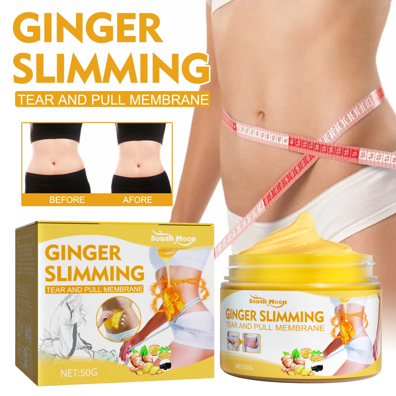 GingerBurn – The Natural Fat-Melting Cream