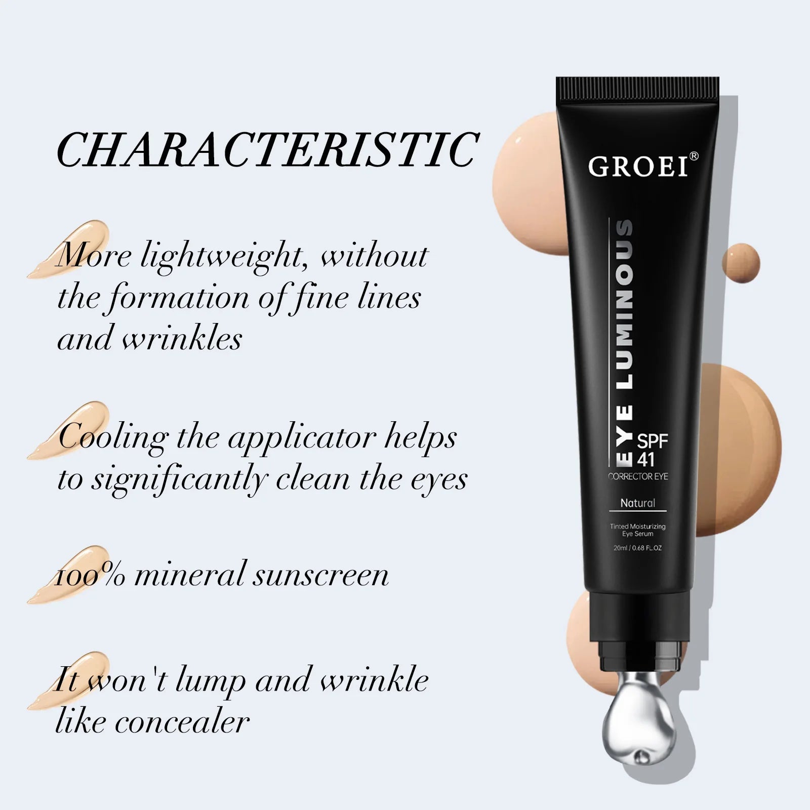 GROEI Eye Luminous Concealer SPF 41
