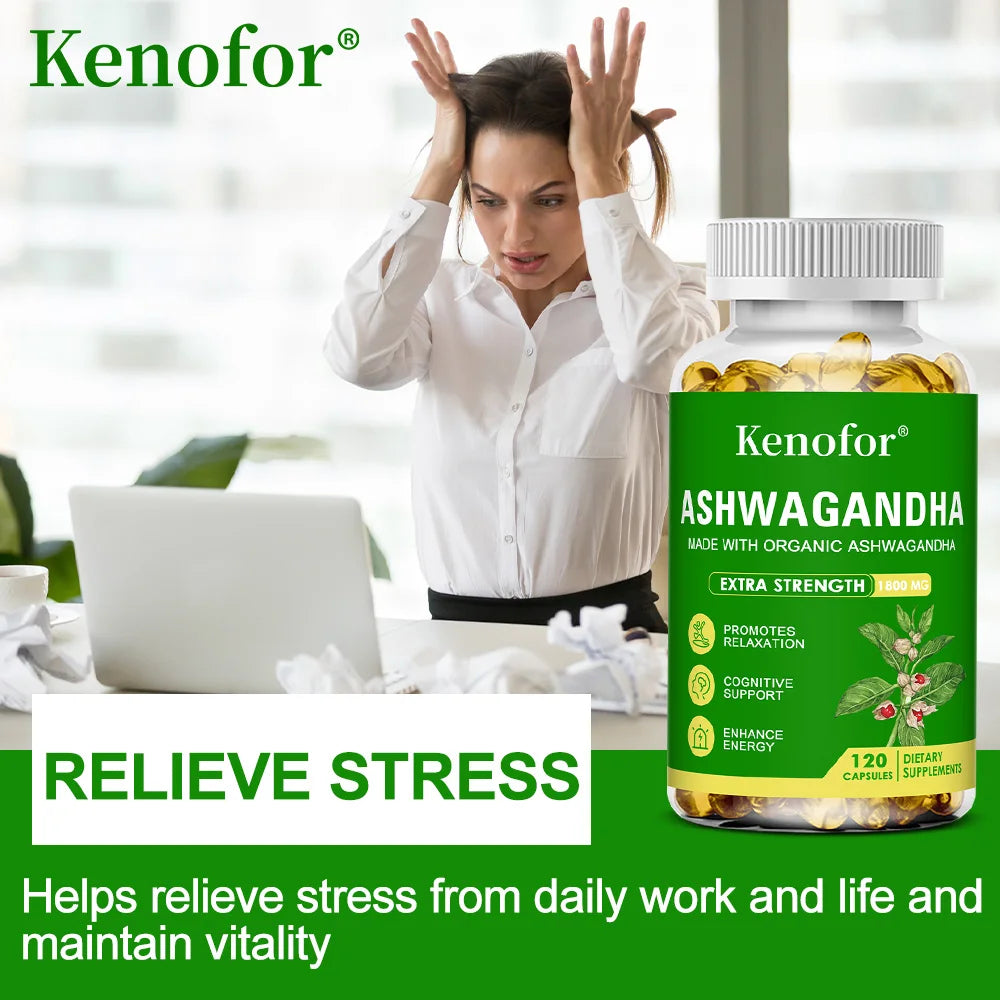 Kenofor® Ashwagandha – Extra Strength 1800mg
