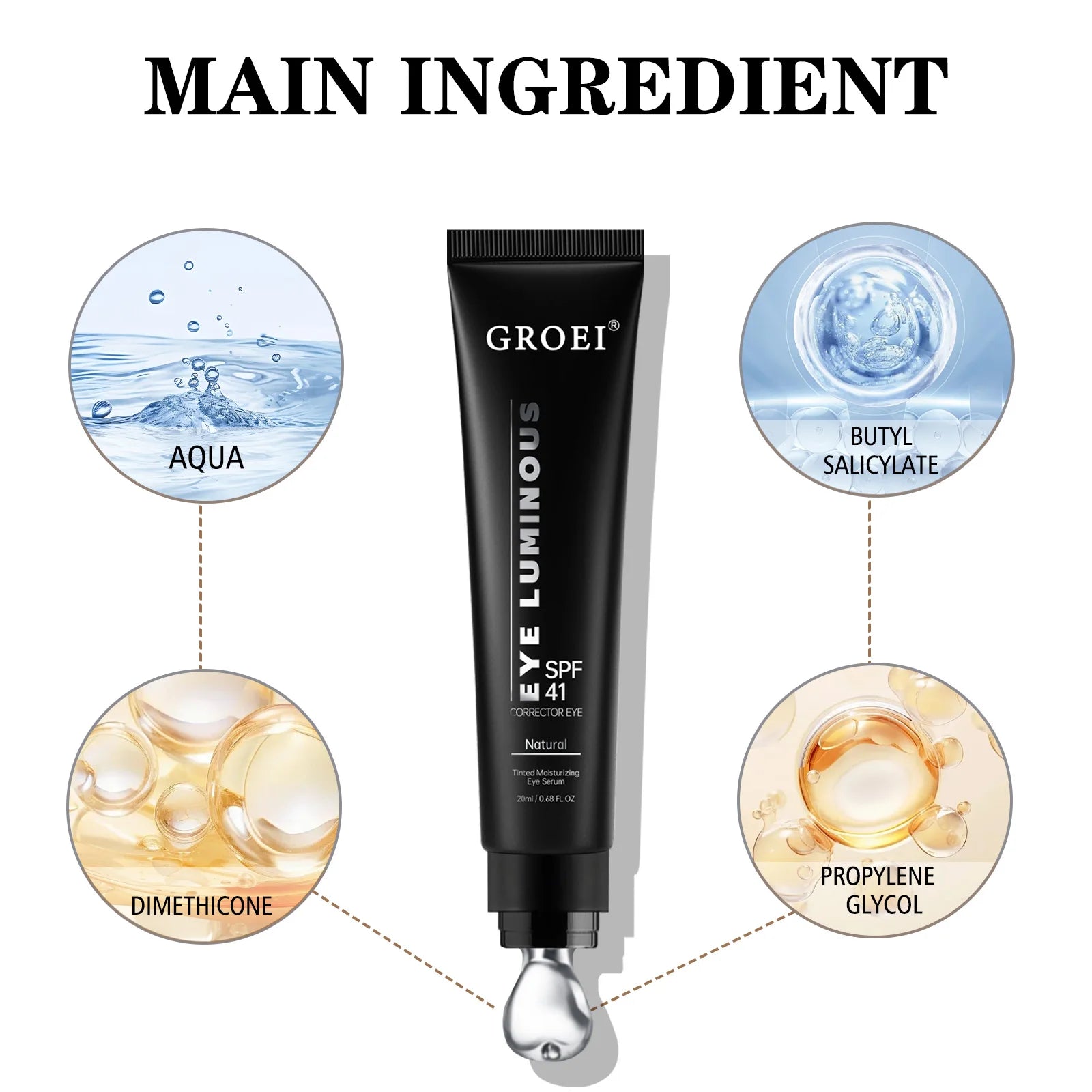 GROEI Eye Luminous Concealer SPF 41