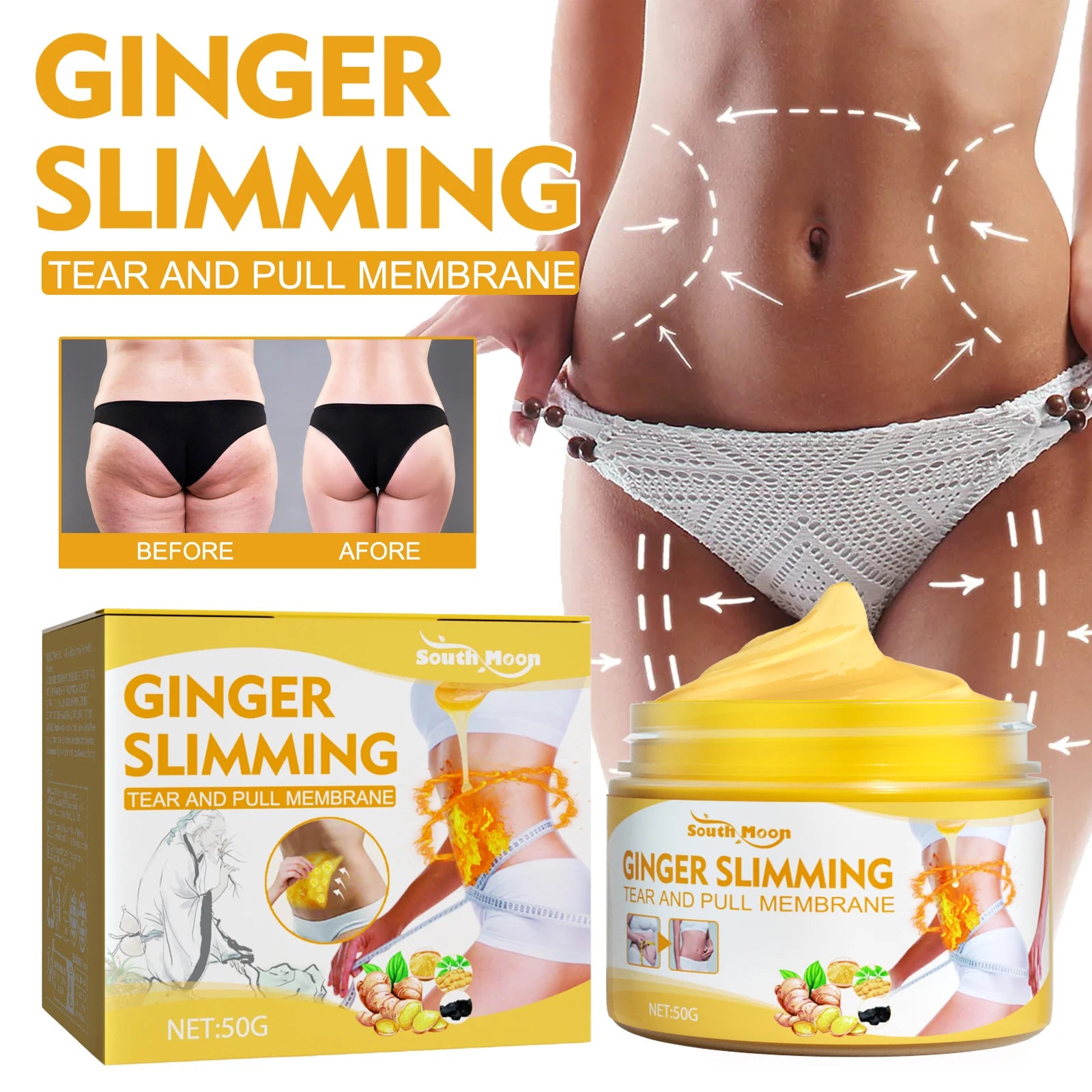 GingerBurn – The Natural Fat-Melting Cream
