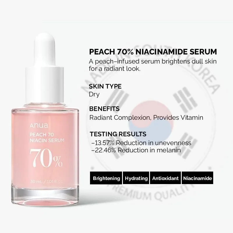 Anua Peach 70 Niacin Serum