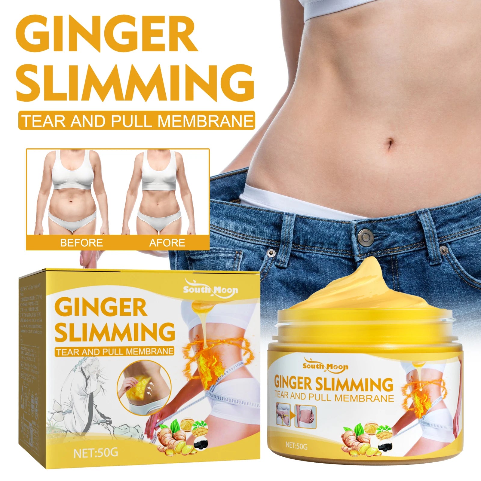 GingerBurn – The Natural Fat-Melting Cream