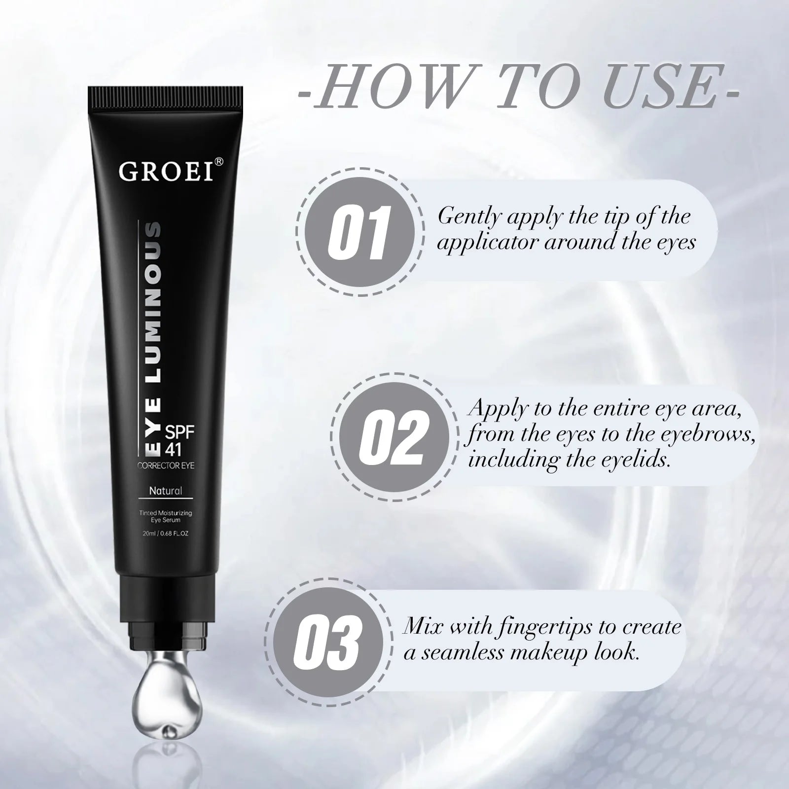 GROEI Eye Luminous Concealer SPF 41