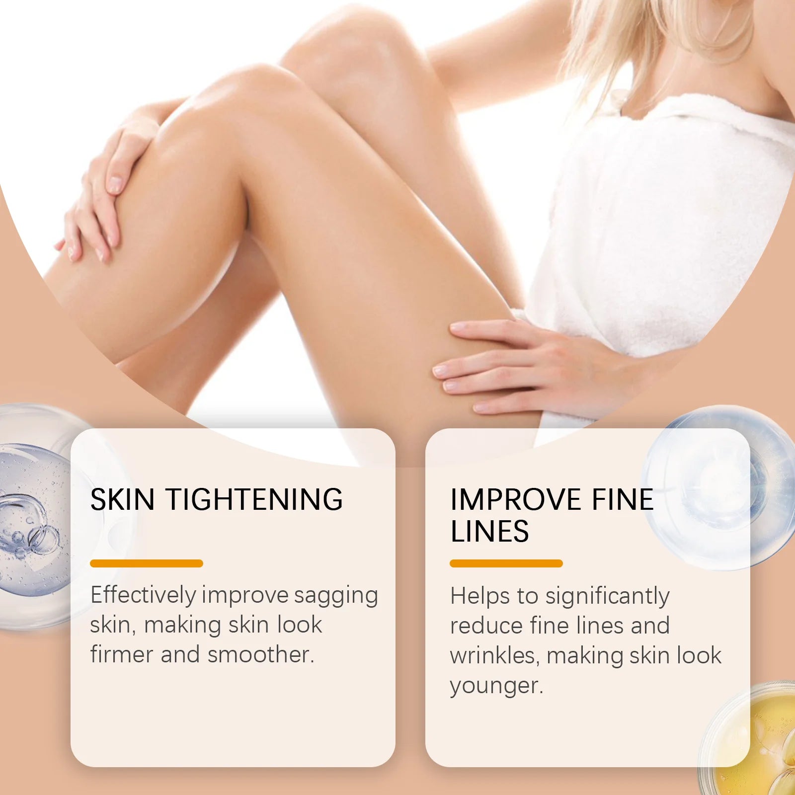 Hoygi Multi-Lift Bee Venom Body Cream jar — firming, lifting, hydrating body cream