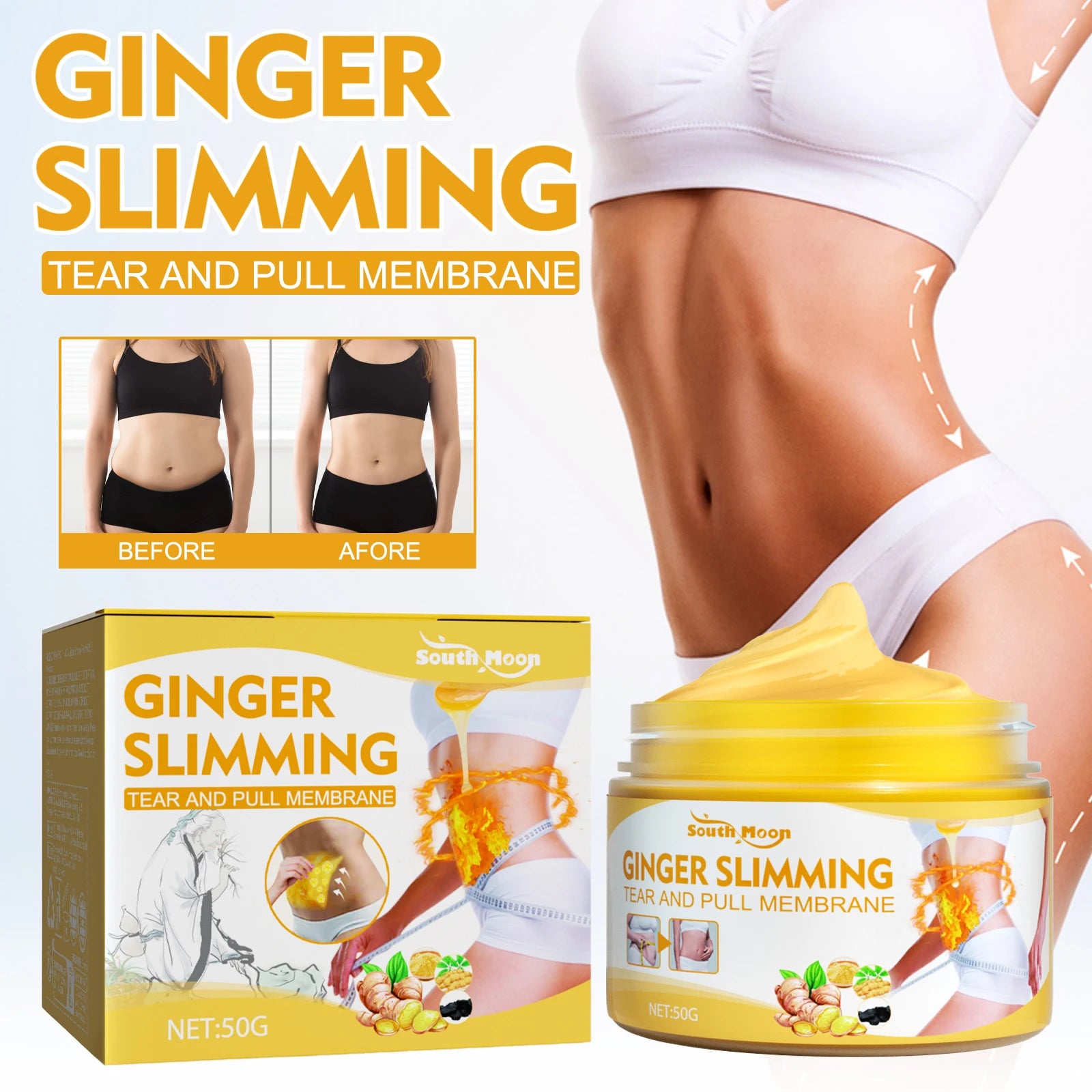 GingerBurn – The Natural Fat-Melting Cream