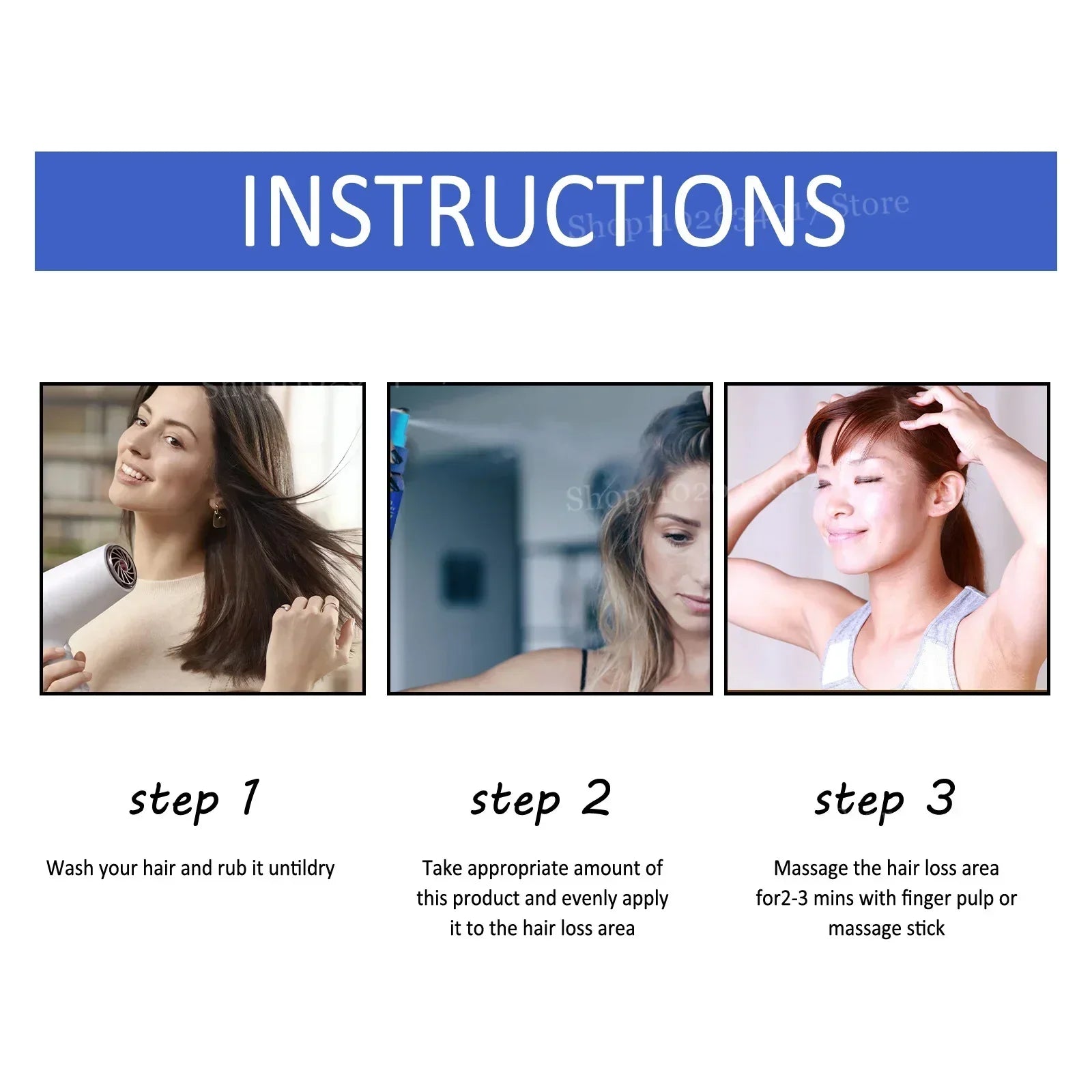 Fast Hair Growth Essence – Anti-Hair Loss & Regrowth Formula