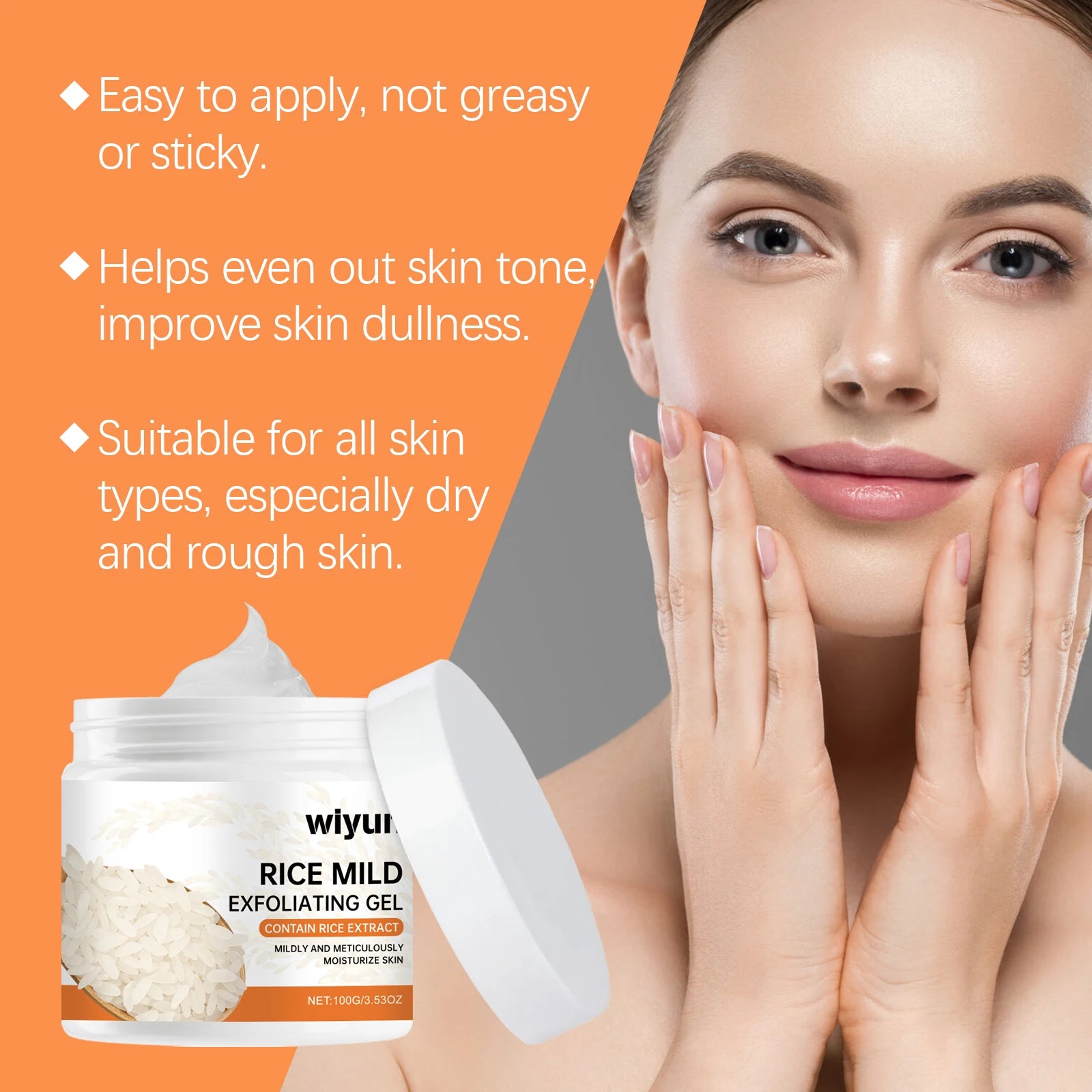 Wiyun Rice Mild Exfoliating Gel