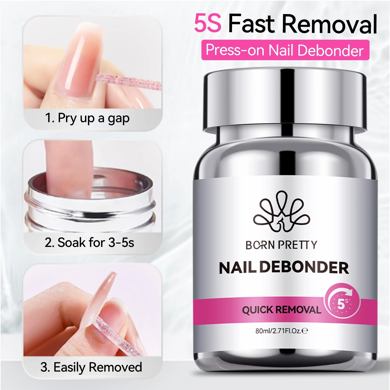 PressOff Magic – 5-Second Instant Nail Release