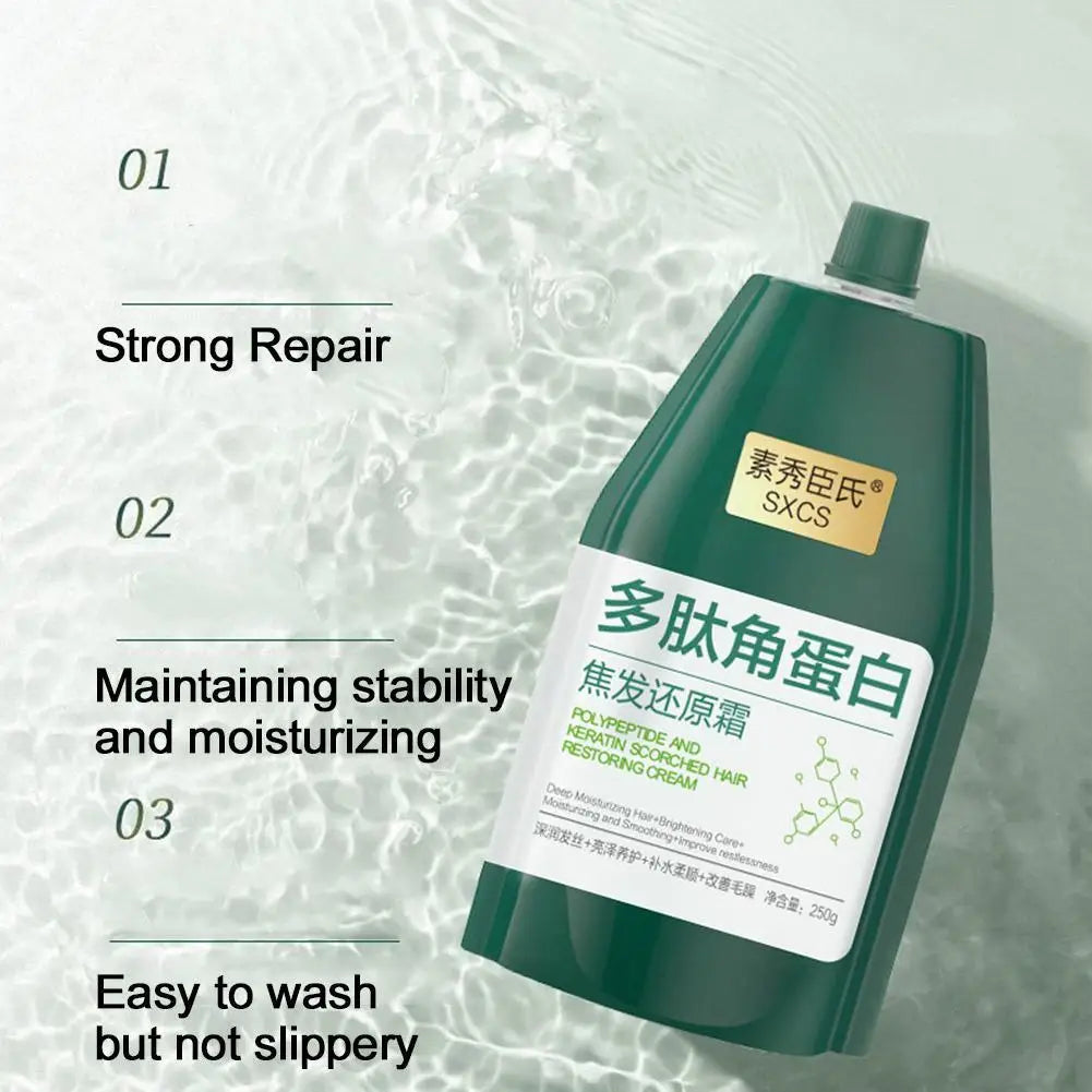 SXCS Hair Protein Treatment jar — protein repair mask for damaged hair