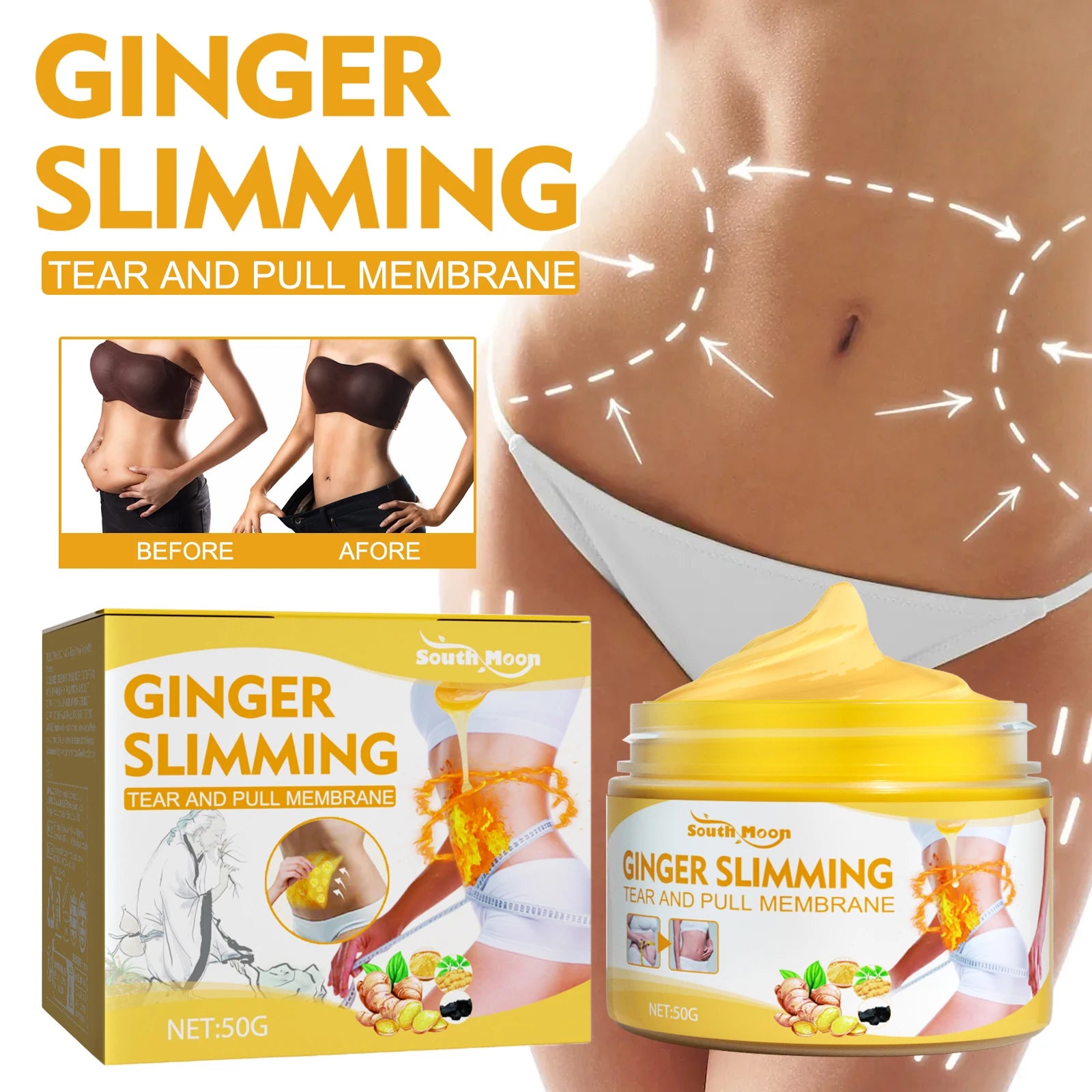 GingerBurn – The Natural Fat-Melting Cream