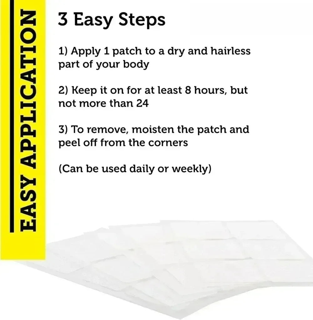 Lions Mane Patches – Extra Strength 11-in-1 Transdermal Brain Booster with natural nootropic support.