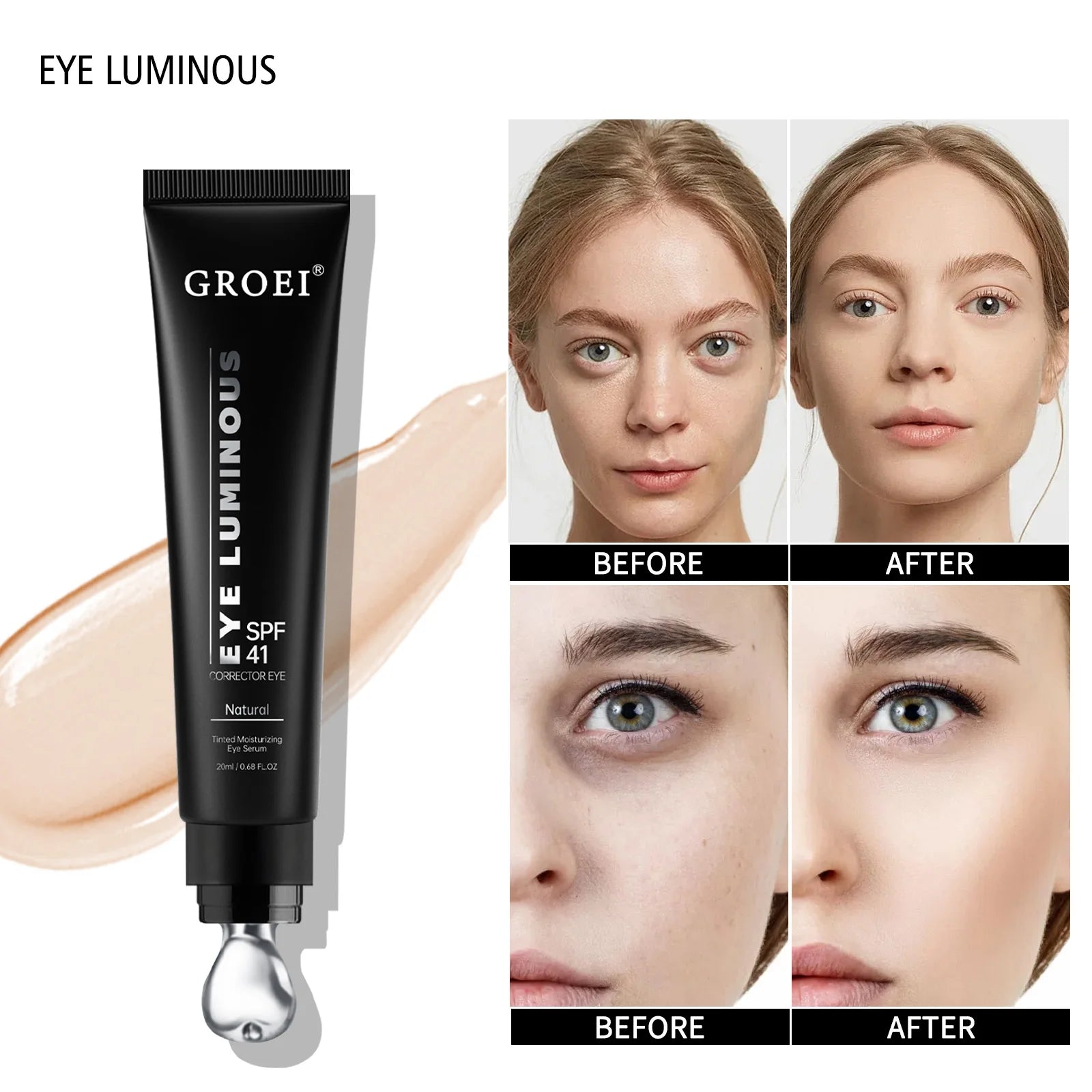 GROEI Eye Luminous Concealer SPF 41